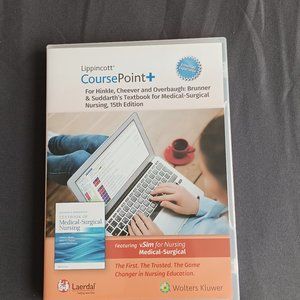 Lipincott CoursePoint Textbook Medical Surgical Nursing 15th E ition